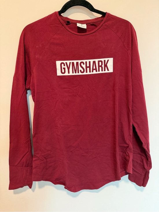 Gymshark Other - Gymshark Long Sleeve Top in Maroon with White Logo